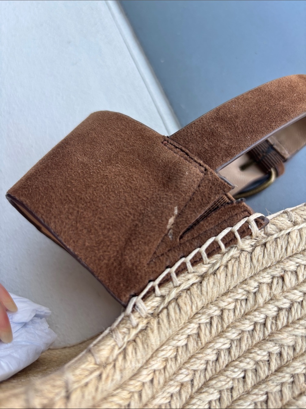 Banana Republic ESPADRILLE WEDGE SANDAL - Picture 11 of 11